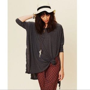 Free People Big Dipper Oversized Tee